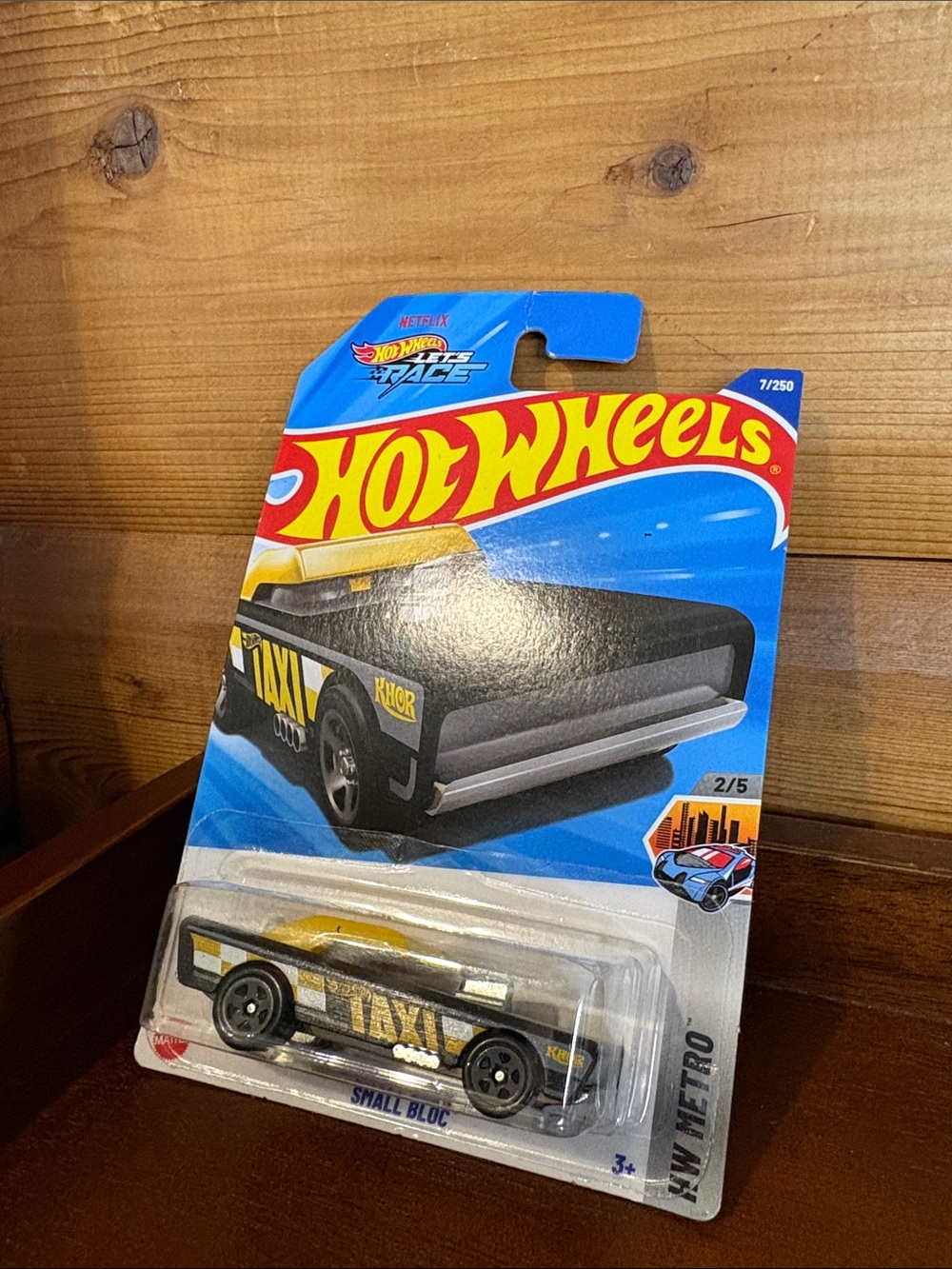 2025 Hot Wheels Small Bloc Taxi, HW Metro 2/5 (number 7/250)